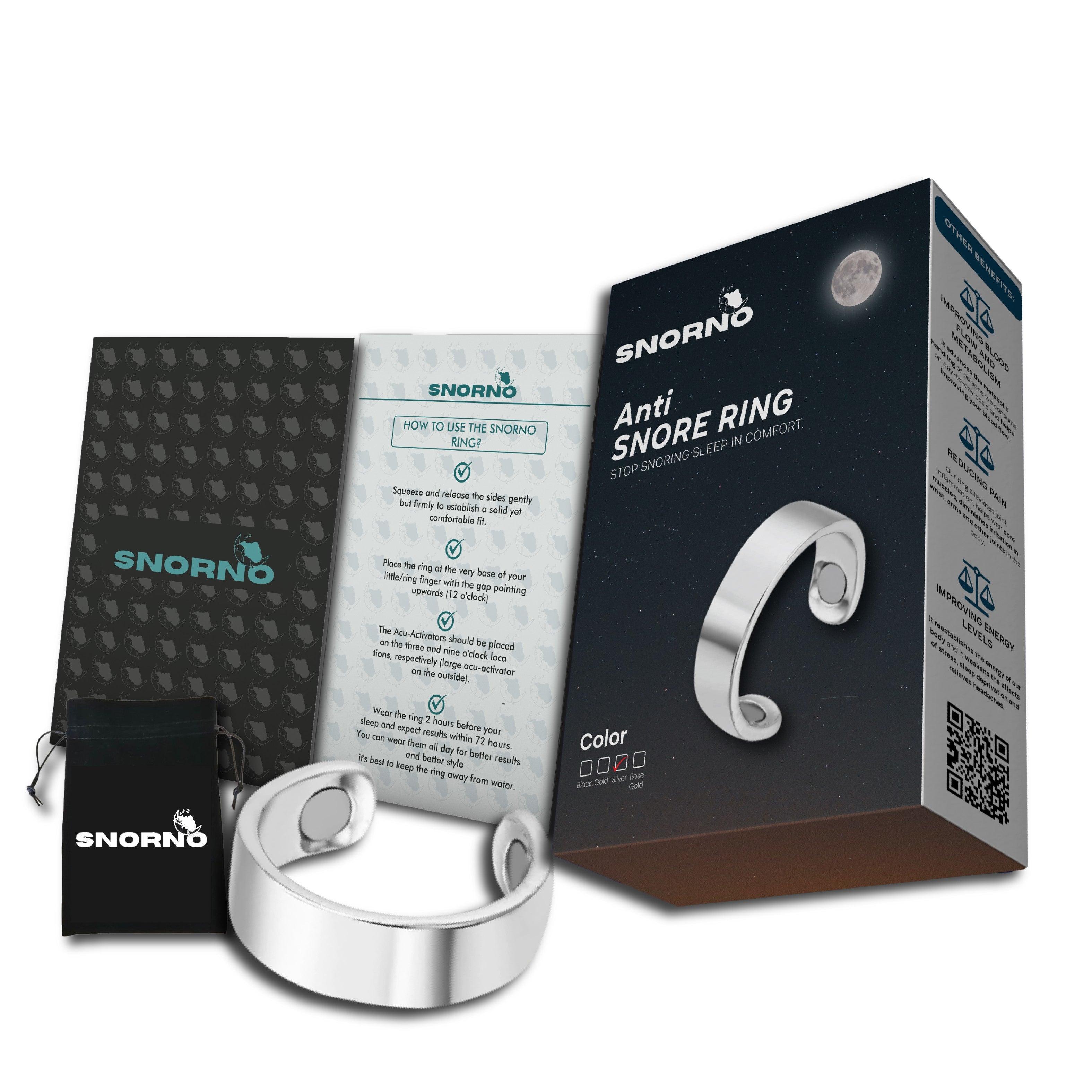 Snoring Rings The Snorno Ring™ - World's Best Anti Snoring Solution